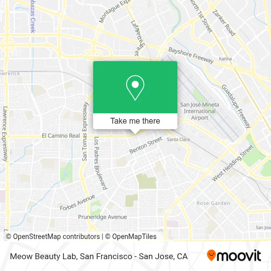 Meow Beauty Lab map