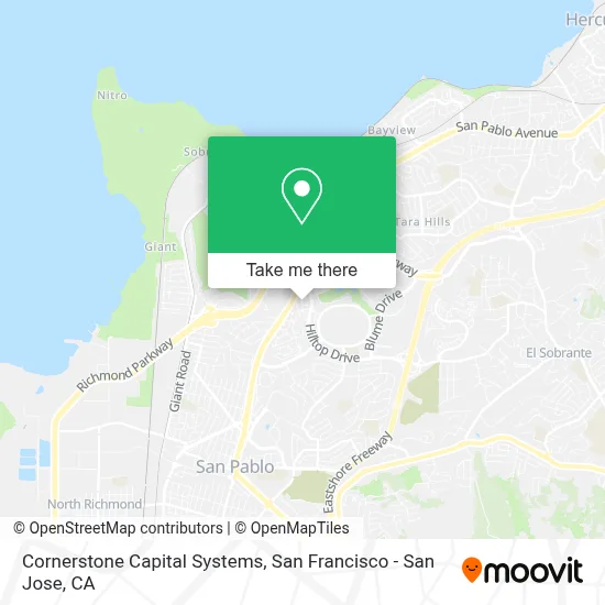 Cornerstone Capital Systems map