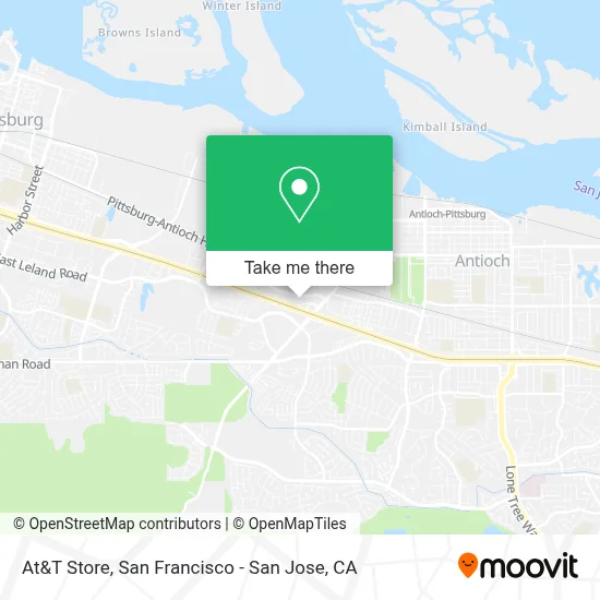 At&T Store map