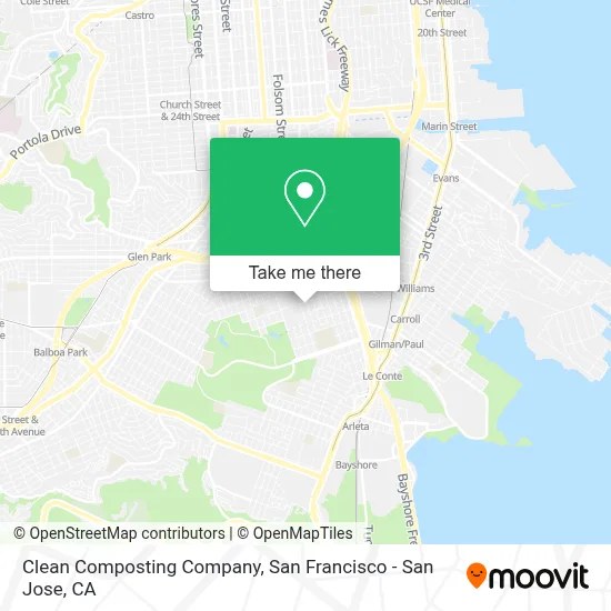 Clean Composting Company map