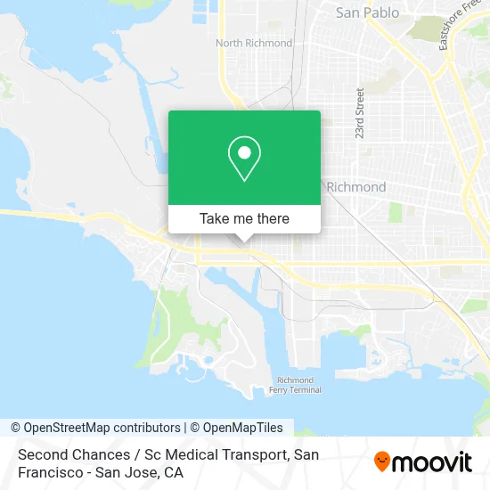 Second Chances / Sc Medical Transport map