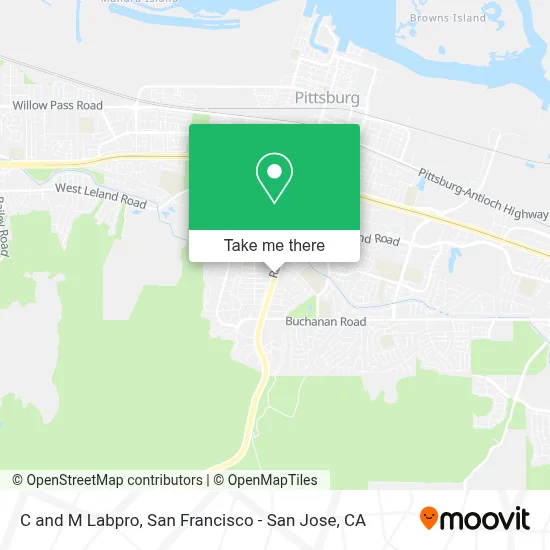 C and M Labpro map