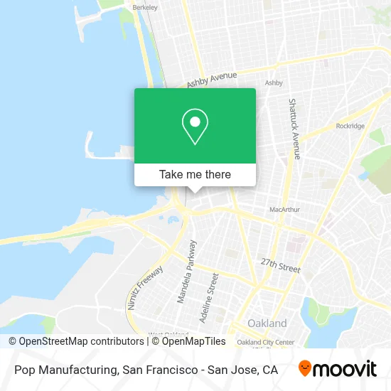 Pop Manufacturing map