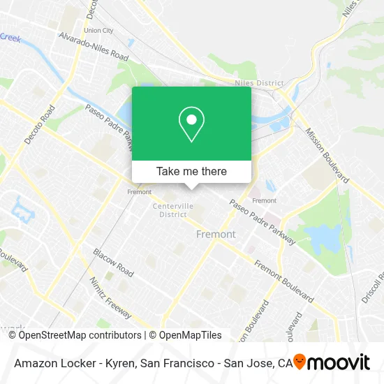 Amazon Locker - Kyren map