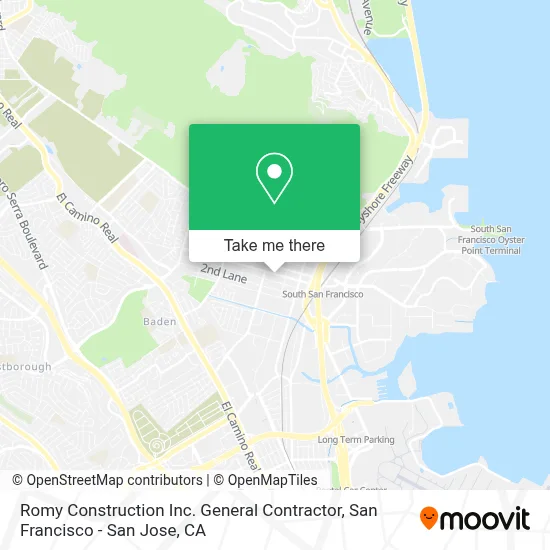 Romy Construction Inc. General Contractor map