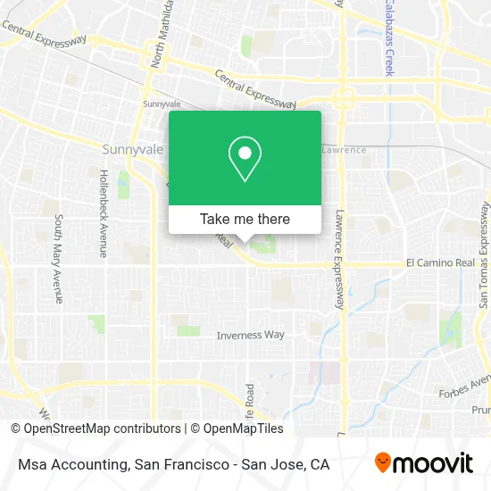 Msa Accounting map