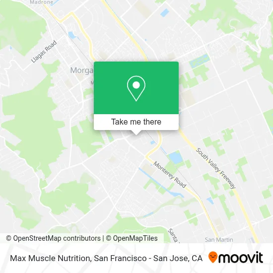 Max Muscle Nutrition map