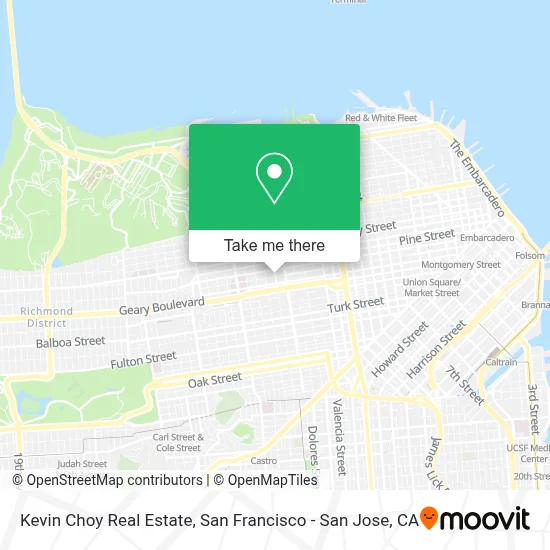 Kevin Choy Real Estate map