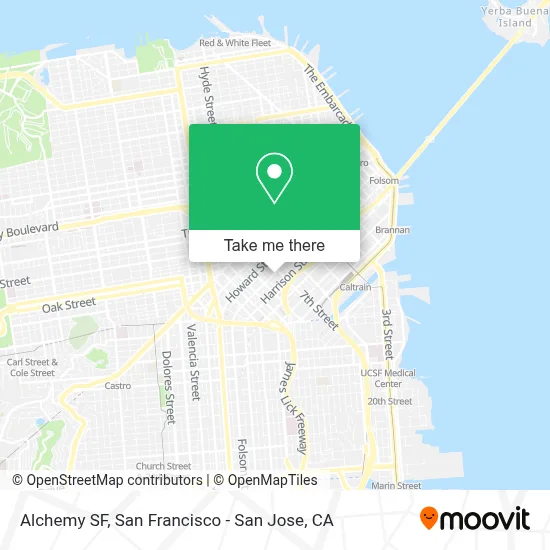 Alchemy SF map