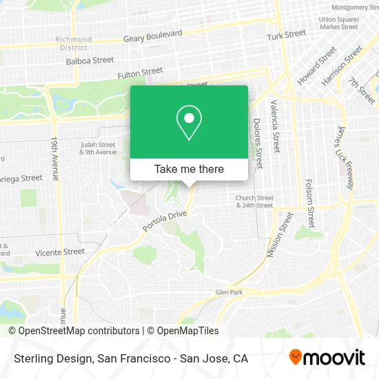 Sterling Design map