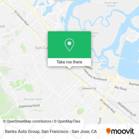 Banks Auto Group map
