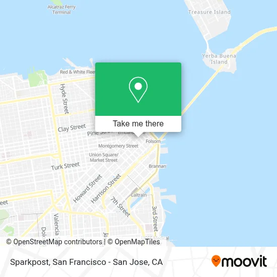 Sparkpost map