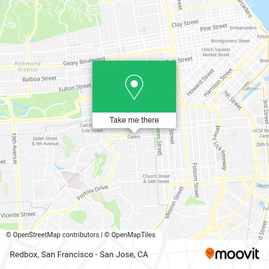 Redbox map