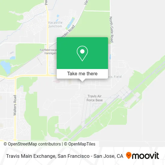 Travis Main Exchange map