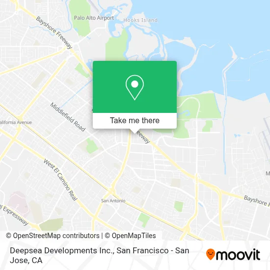 Deepsea Developments Inc. map