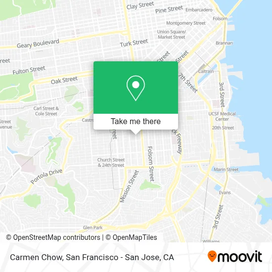 Carmen Chow map