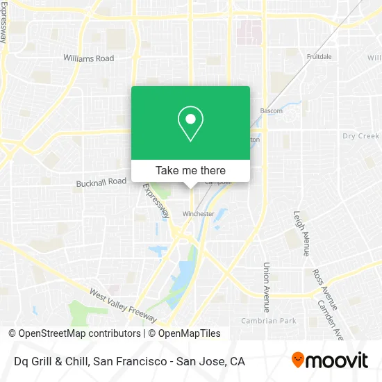 Dq Grill & Chill map