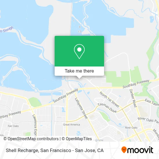 Shell Recharge map