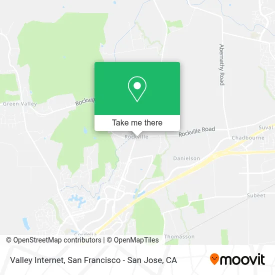Valley Internet map