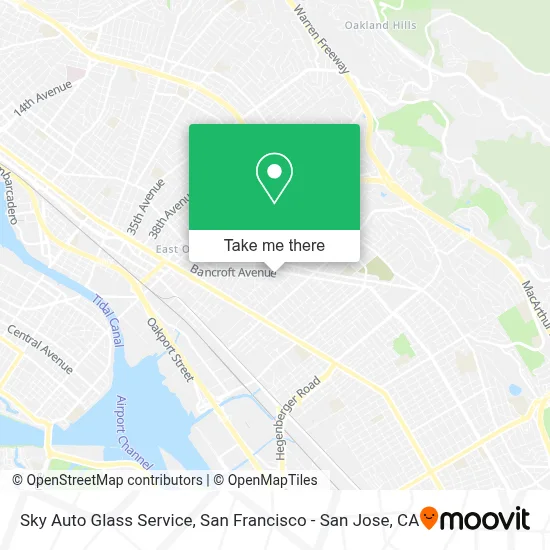 Sky Auto Glass Service map