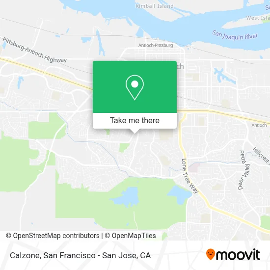 Calzone map