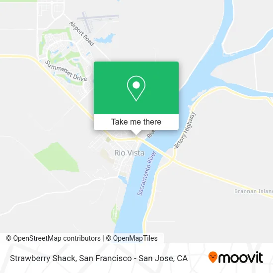 Strawberry Shack map