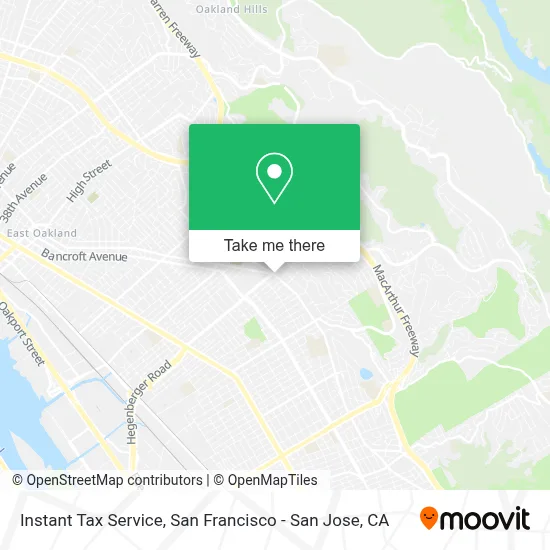Instant Tax Service map