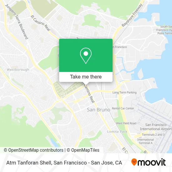 Atm Tanforan Shell map