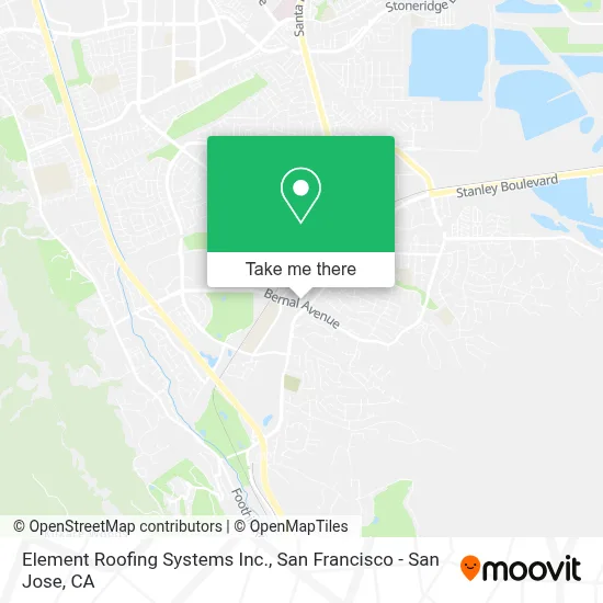 Element Roofing Systems Inc. map