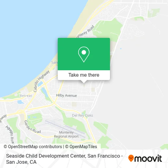 Seaside Child Development Center map