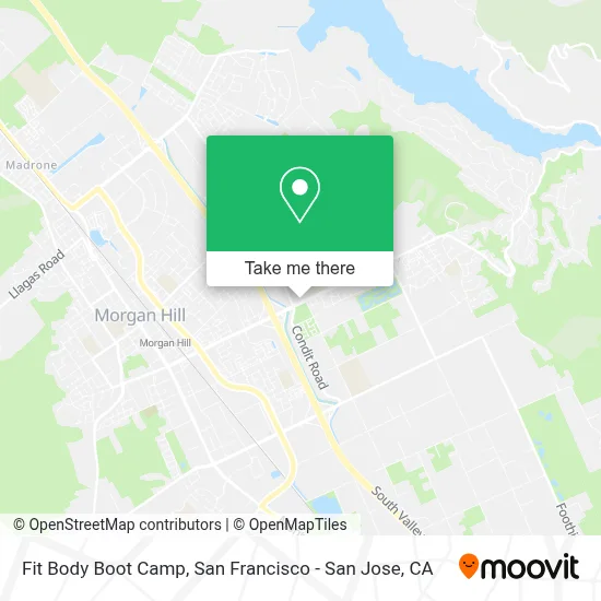 Fit Body Boot Camp map