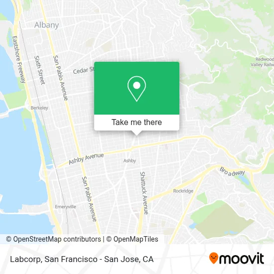 Labcorp map