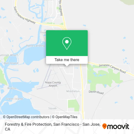 Forestry & Fire Protection map