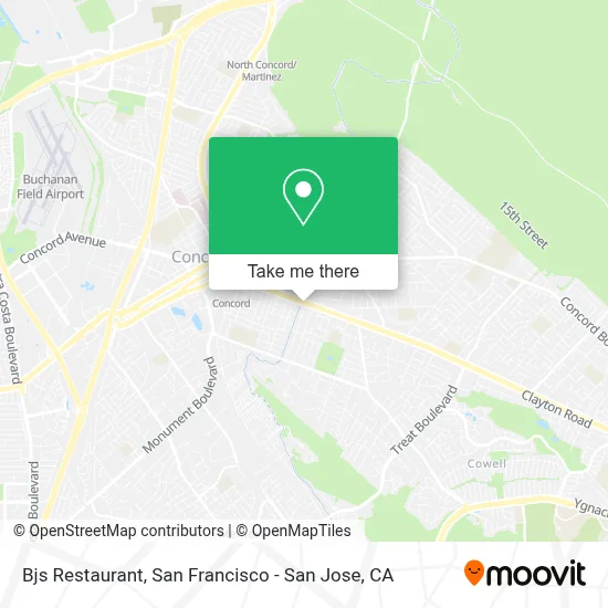 Bjs Restaurant map