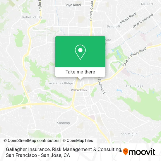 Gallagher Insurance, Risk Management & Consulting map