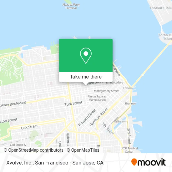 Xvolve, Inc. map