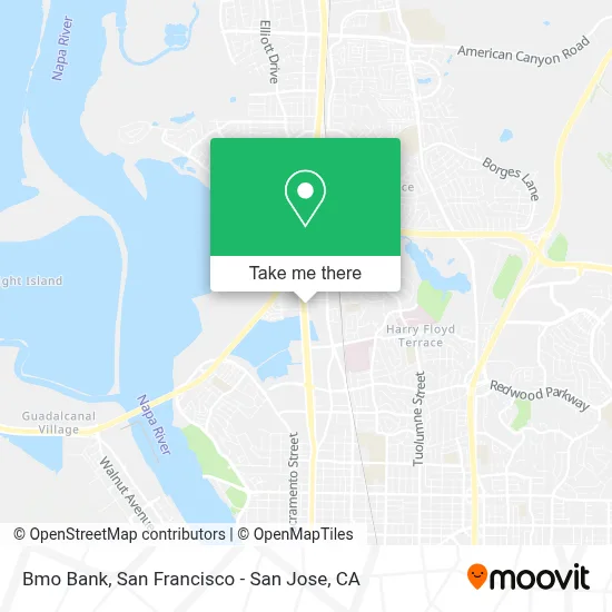 Bmo Bank map