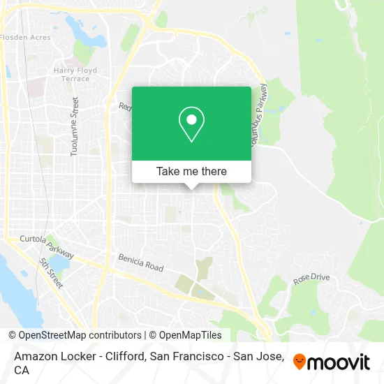Amazon Locker - Clifford map
