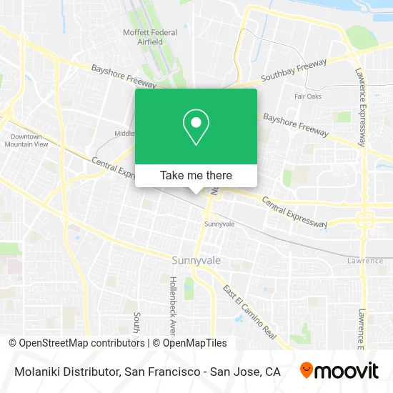Molaniki Distributor map