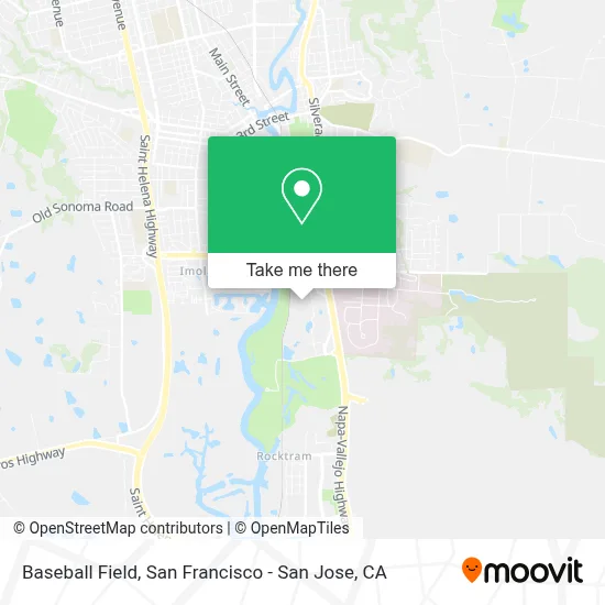 Baseball Field map