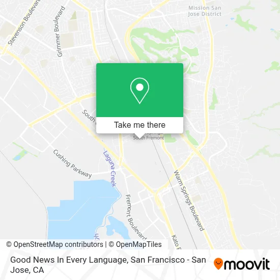 Good News In Every Language map