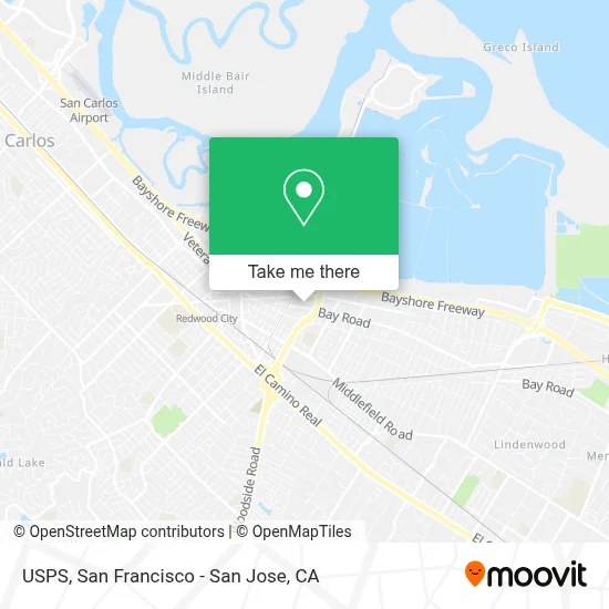 USPS map