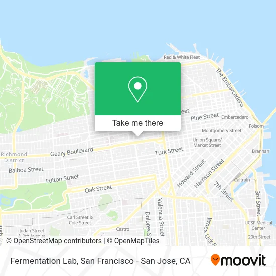 Fermentation Lab map