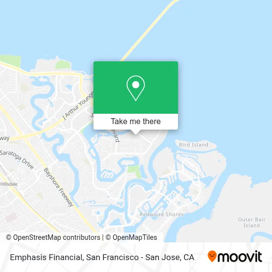 Emphasis Financial map