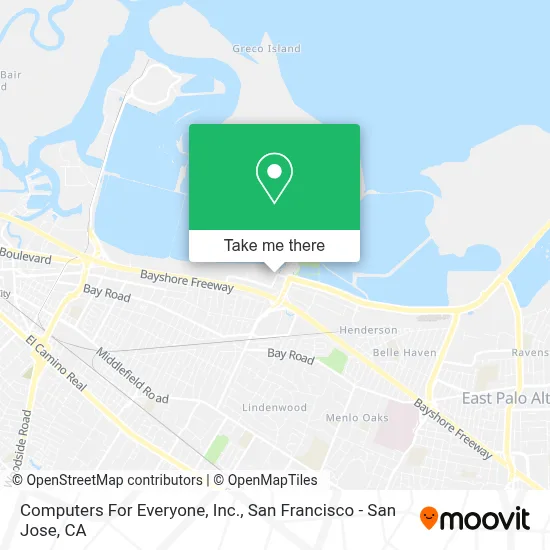 Computers For Everyone, Inc. map