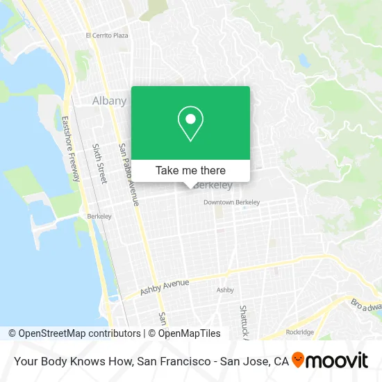 Your Body Knows How map