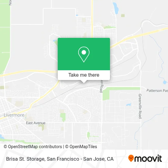 Brisa St. Storage map