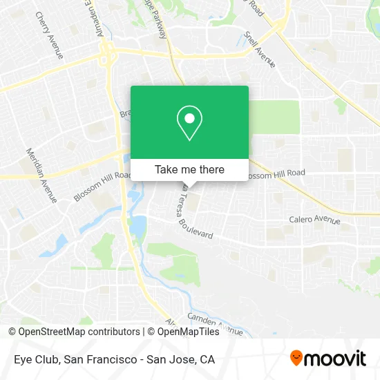 Eye Club map