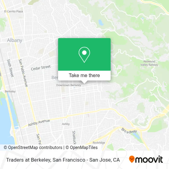 Traders at Berkeley map