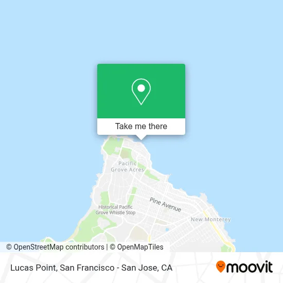 Lucas Point map